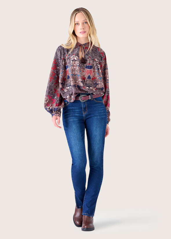 Pantaloni KateJ in denim di cotone DENIM Donna null