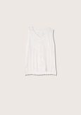 Top Teas in crochet BIANCO Donna immagine n. 4