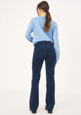 Pantalone in velluto Cindy-T BLU MIDNIGHTVIOLA VINACCIA Donna immagine n. 4