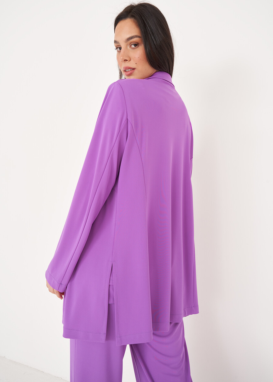 Giada Jersey Jacket VIOLA MULBERRY Woman , image number 3