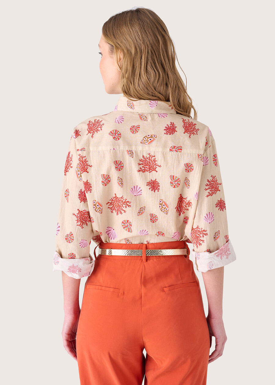 Camicia Clodis 100% cotone BEIGE SAFARI Donna , immagine n. 3