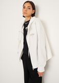 Florinne sweatshirt with jeweled details BIANCO WHITE Woman image number 2