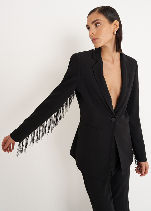 Guenda cady blazer NERO BLACK Woman null