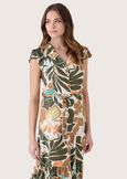 Sabry patterned t-shirt BEIGE NARCISO Woman image number 1