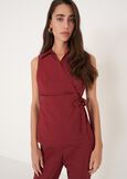 Camicia Tassiopea in cotone
 ROSSO BORDEAUX Donna immagine n. 1