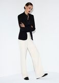 Pantalone Giorgia in tessuto tecnico NERO BLACKBEIGE GESSOBLU Donna immagine n. 1