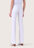 Cindy cotton trousers BIANCO Woman image number 4