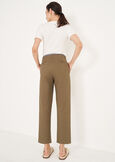 Pantaloni Paride A Sigaretta BEIGEVERDE ALGA Donna immagine n. 4