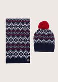 Sciarpa Snow stile norvegese BLU LAGUNA Donna immagine n. 4