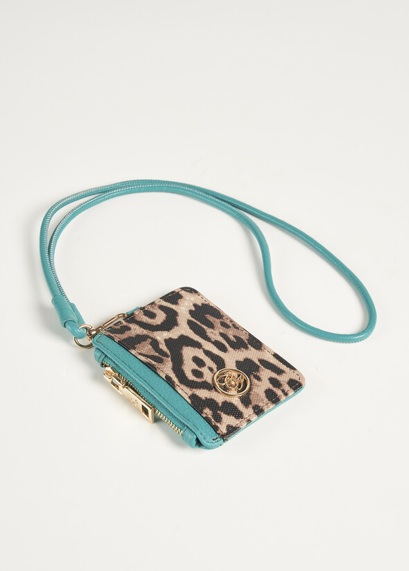 Porta carte Camala in ecopelle BLUE TURCHESE Donna null
