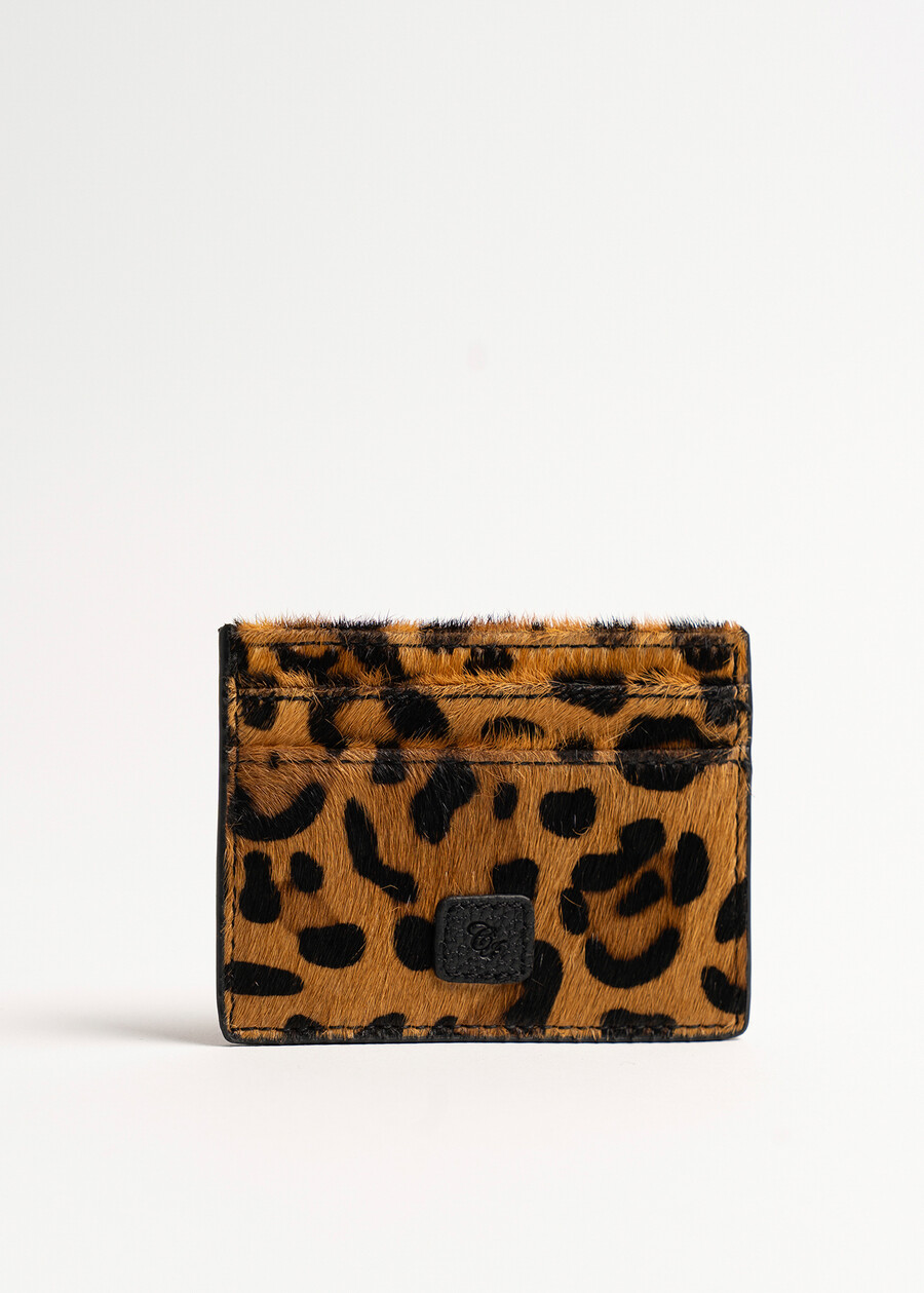 Gift Idea – Leopard-Print Clutch e Animalier Pony NERO BLACK Woman , image number 7