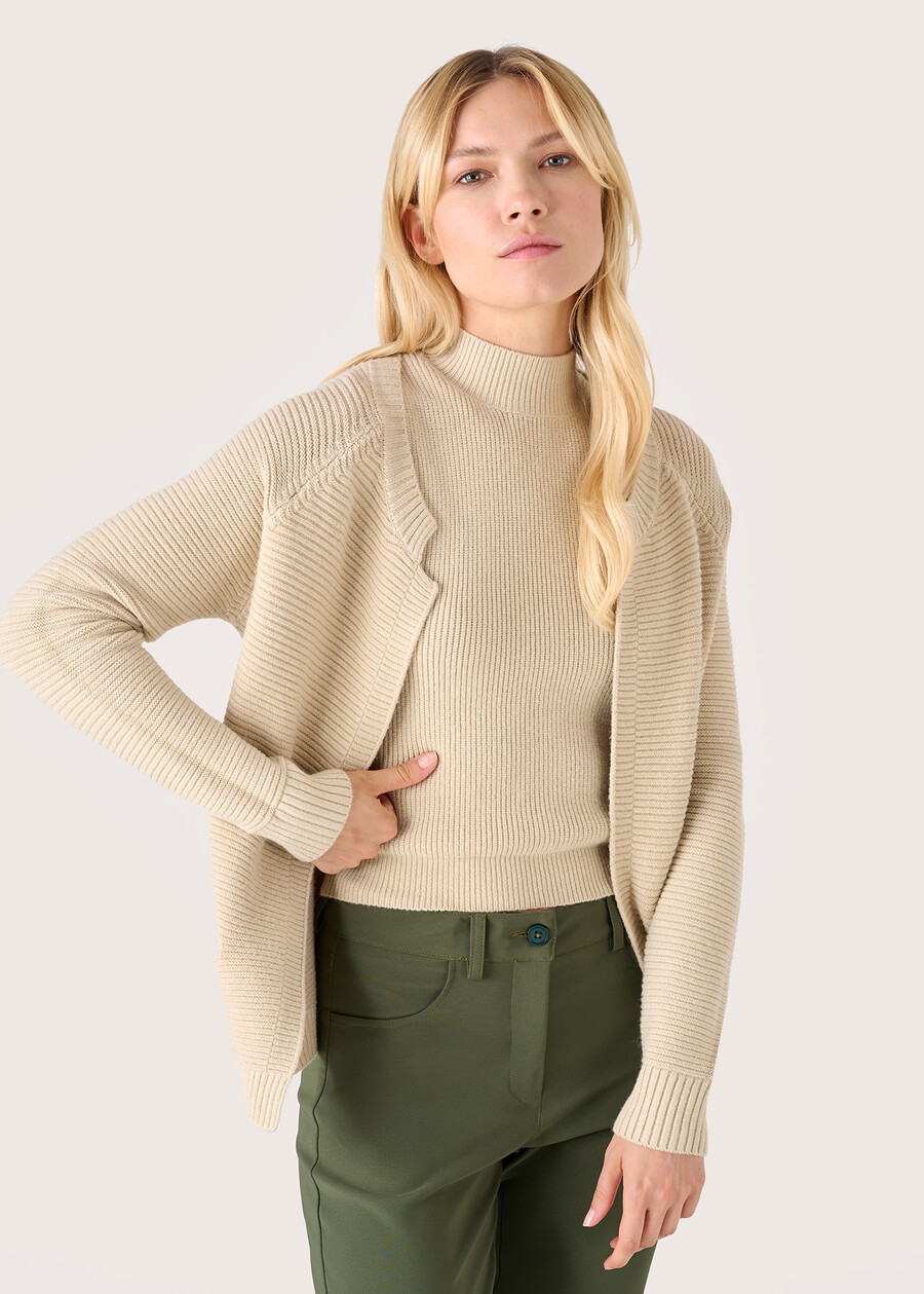 Twin-set Trevor a costine BEIGE LANAROSA CAMMEO Donna , immagine n. 1