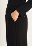 Pantaloni Pablo in maglia con perle NERO BLACK Donna immagine n. 3