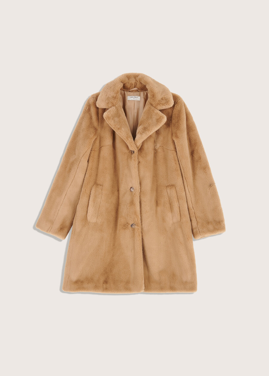 Cappotto in eco-pelo Claud ROSA CAMMEONERO Donna , immagine n. 5