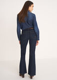 Cindy flared-leg denim trousers DENIMDENIM Woman image number 4
