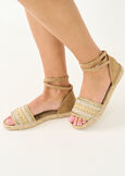 Espadrillas Silvy ricami oro GOLD Donna immagine n. 1