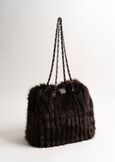 Friends Basya faux fur bag MARRONE CAFFE Woman image number 2