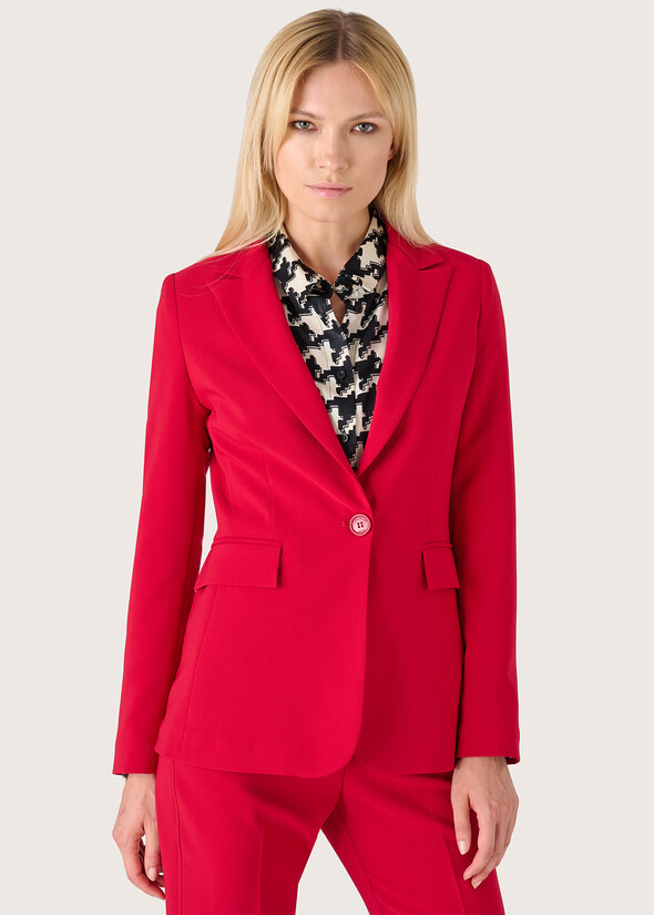 Giacca Cindy in tessuto tecnico ROSSO CARPET Donna null