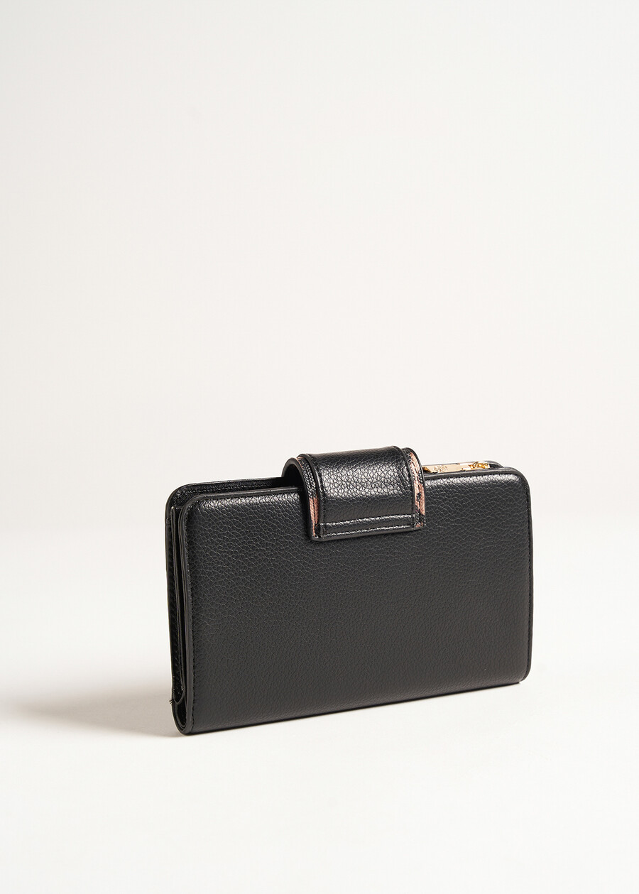 Percy-A animalier print wallet NERO BLACK Woman , image number 3