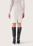 Gonna Gladys in tessuto tecnico NERO BLACKBEIGE GESSOBLU Donna immagine n. 6