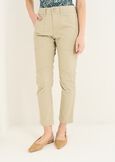 Paolo slim-leg trousers GRIGIOBIANCO WHITE Woman image number 2