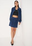 Gonna Garg in denim di cotone DENIM MEDIUM DENIM Donna immagine n. 1