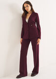 Pantalone Giorgia-F in screppino VIOLA VINACCIA Donna immagine n. 1