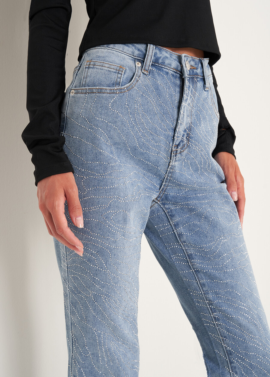 Daniel skinny denim trousers NERO BLACKDENIM MEDIUM DENIM Woman , image number 3
