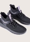Samira sneakers in technical fabric NERO BLACK Woman image number 2