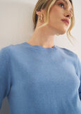Monaco crew-neck sweater CELESTE FIORDALISOROSA Woman image number 2