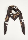 Senta 100% cutro foulard MARRONE Woman image number 1