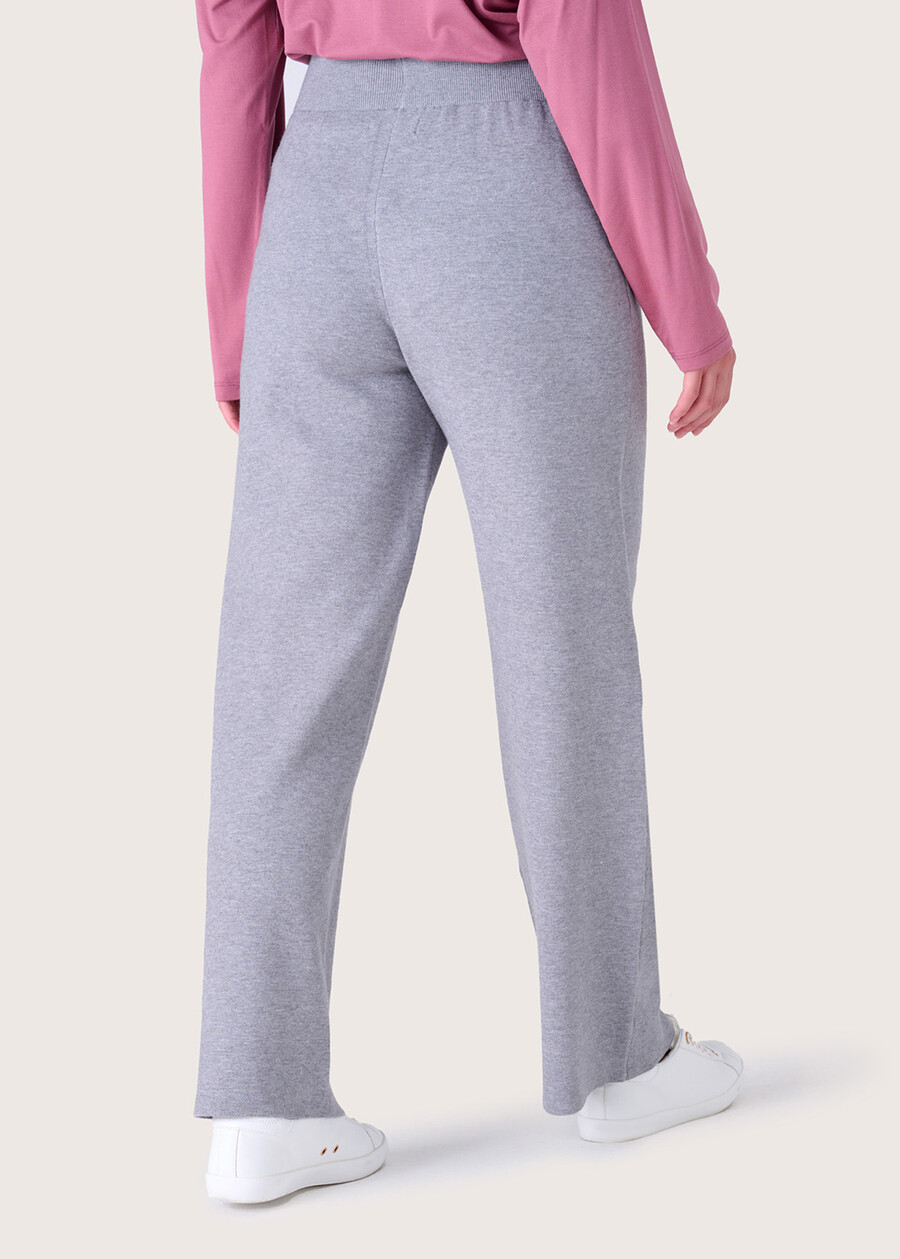 Pantalone Palmyr in maglia GRIGIO MEDIUM GREY Donna , immagine n. 5