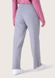 Pantalone Palmyr in maglia GRIGIO MEDIUM GREY Donna immagine n. 5