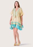 Kaftano Chiara in cotone BLU SURF Donna immagine n. 1
