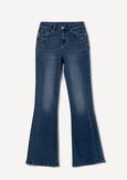 Cindy 5-pocket flare jeans DENIM DARK DENIM Woman image number 6