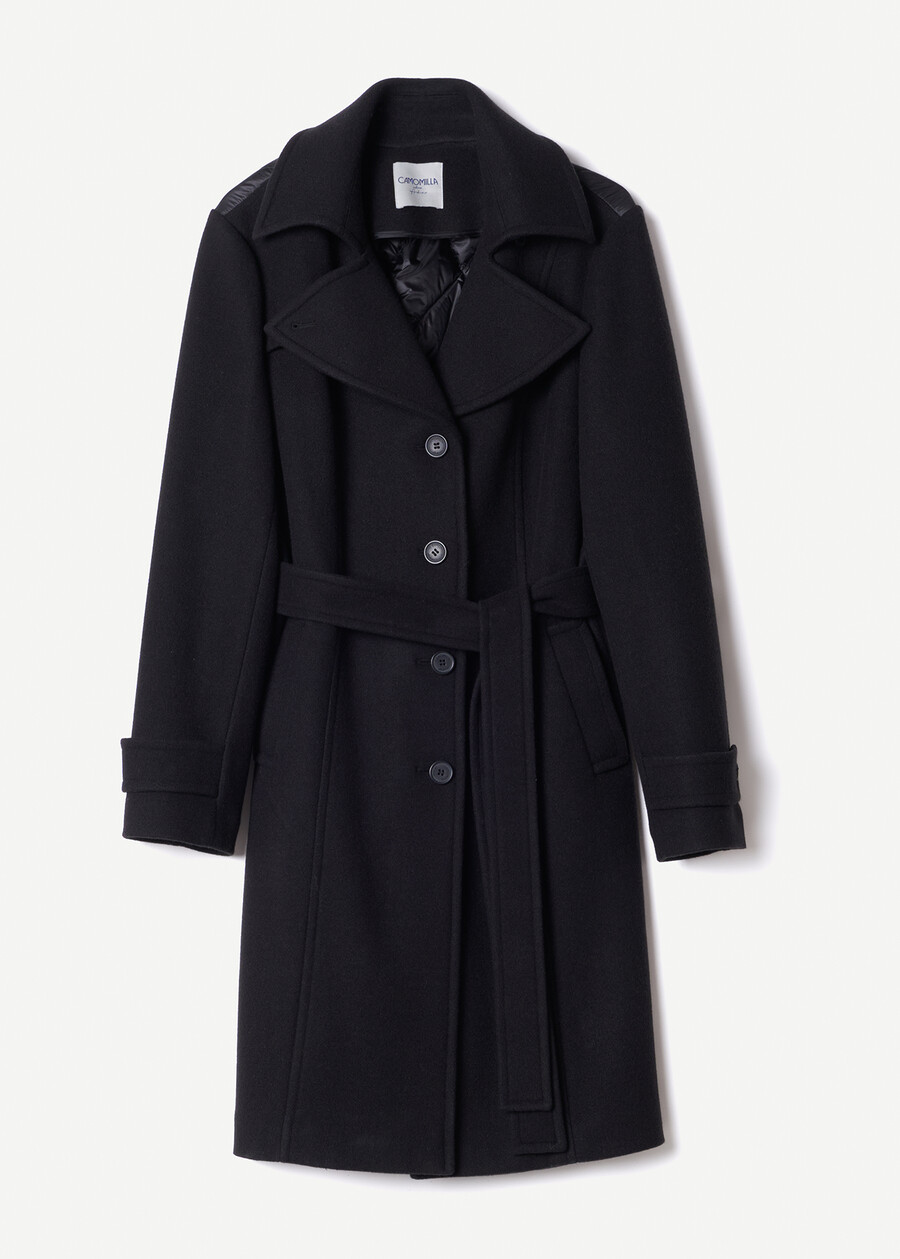 Trench Coat hybrid jacket NERO BLACK Woman , image number 6