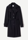 Trench Coat hybrid jacket NERO BLACK Woman image number 6