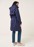 Timon hooded trench coat BEIGEBLU Woman image number 5