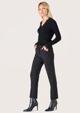 Pantalone Kate in tessuto tecnico NERO BLACKROSA ROMANTICO Donna immagine n. 1