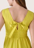 Asia 100% cotton dress VERDE LIME Woman image number 4