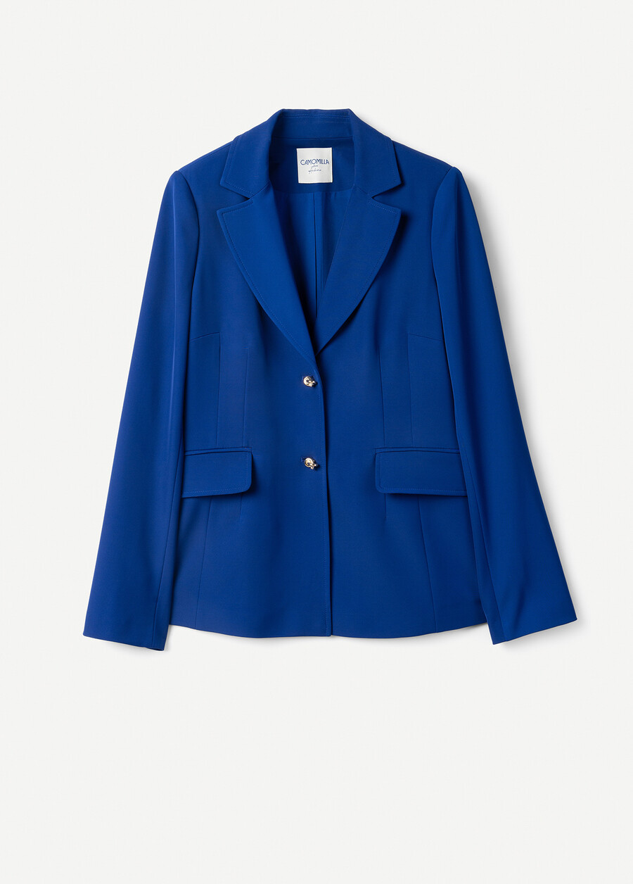Giacca monopetto Grazia BLU ELETTRICO Donna , immagine n. 5