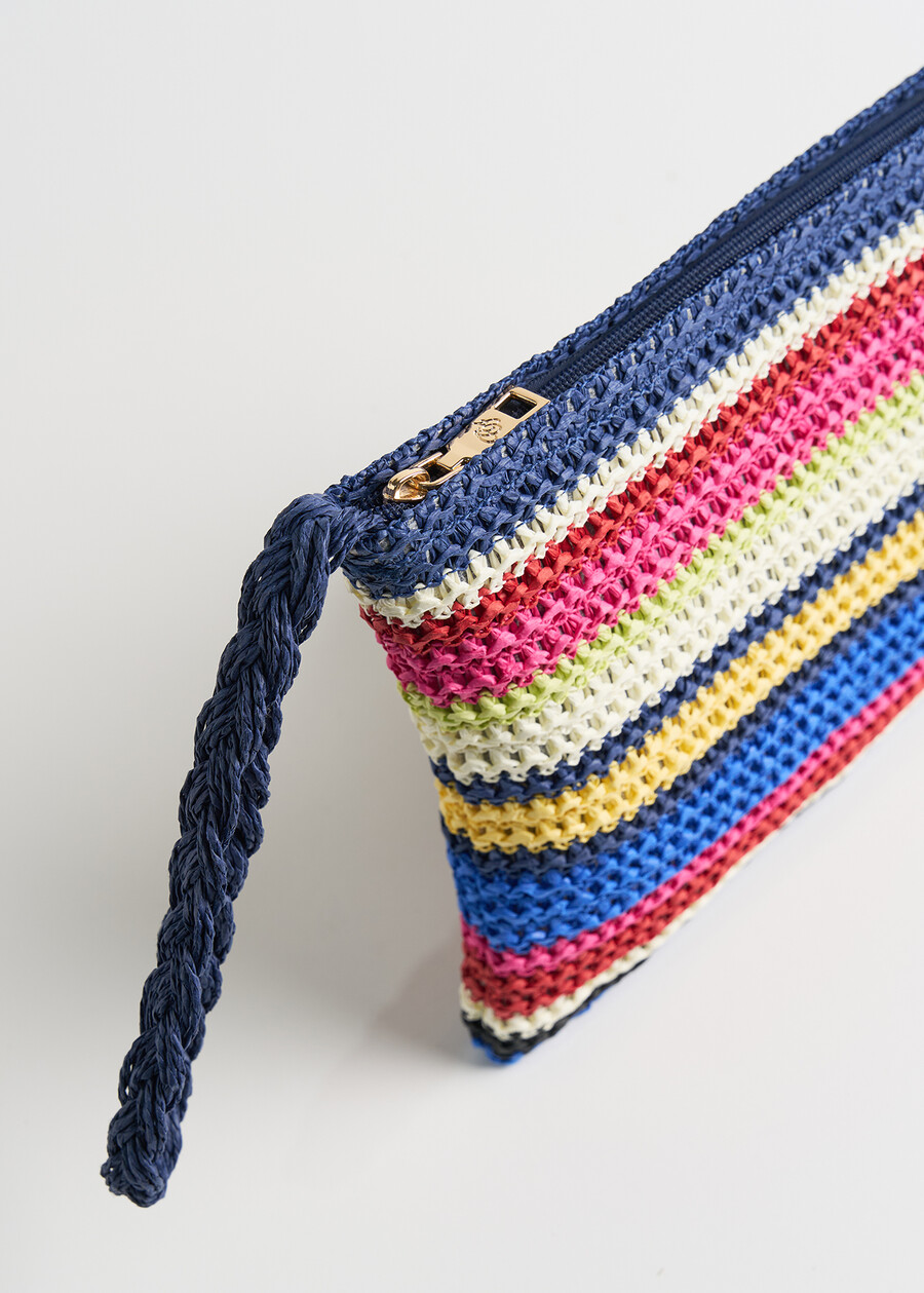 Beauty Bonny in paglia a righe ROSSO FRAGOLA Donna , immagine n. 3