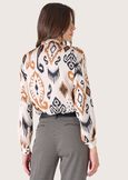 Giasmine satin blouse BEIGE LANA Woman image number 3