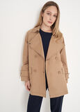 Ted cotton trench coat BEIGEBLU Woman image number 5