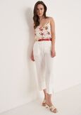 Tandra Shell And Starfish Print Top BIANCO WHITE Woman image number 5