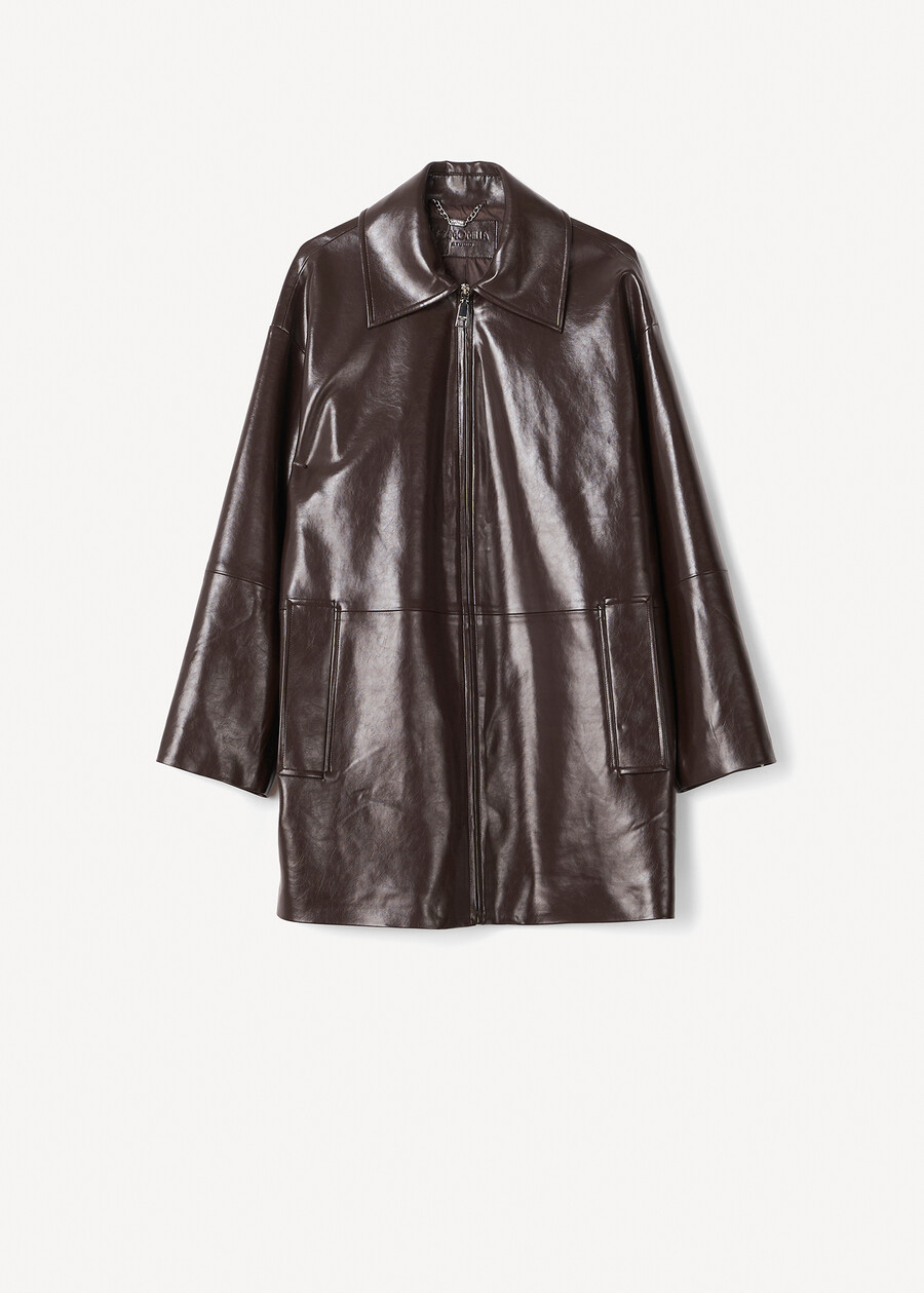 Giubbino Gecky in ecopelle MARRONE CAFFE Donna , immagine n. 6