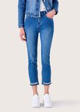 Penny denim Capri trousers DENIM Woman image number 2