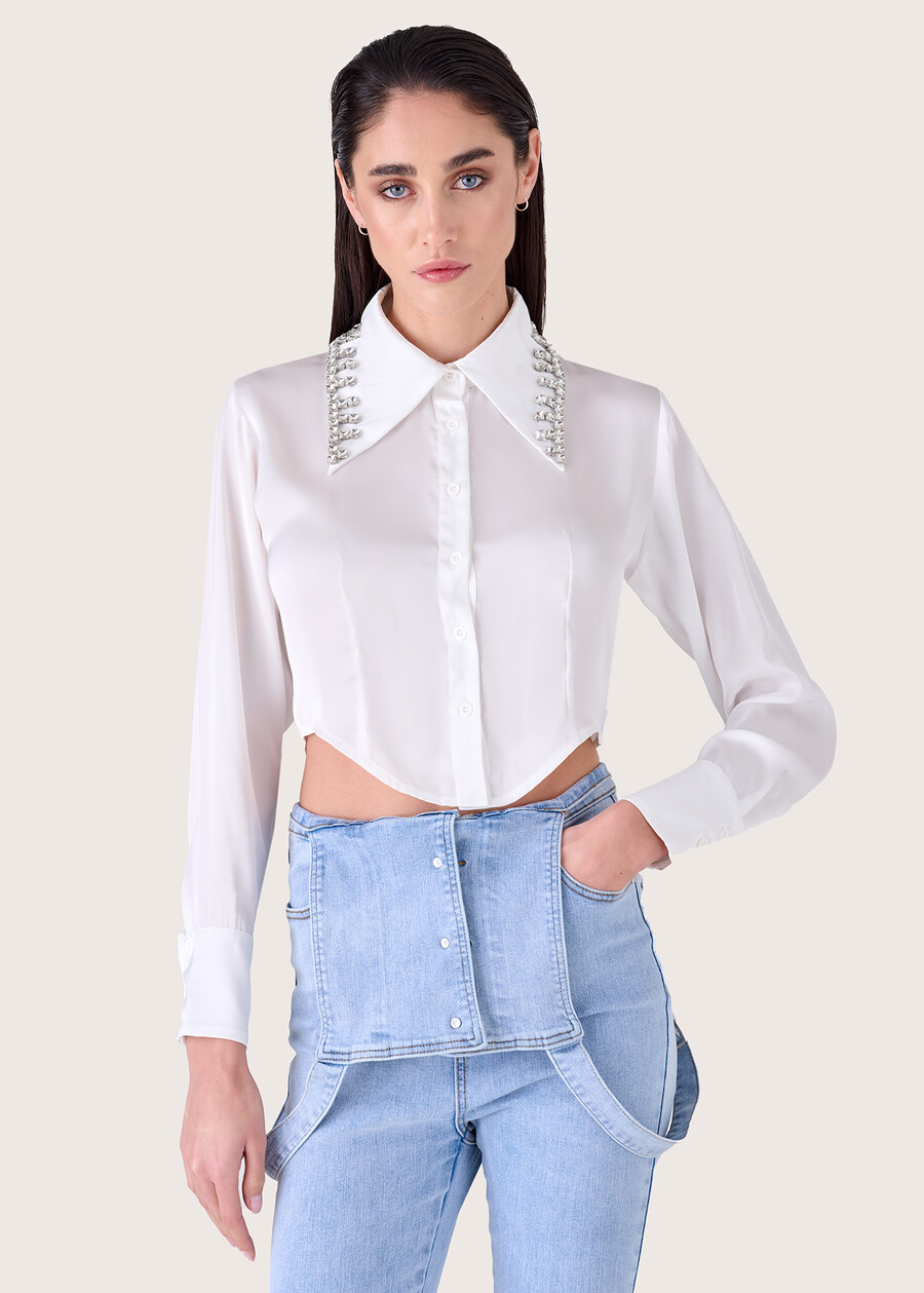 Carter short shirt BIANCO Woman , image number 1