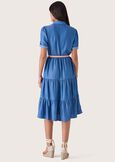Arav 100% cotton denim dress DENIM Woman image number 3