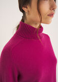 Marylin pure wool sweater ROSSO MAGENTAVERDE PAVONE Woman image number 2